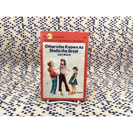 Otherwise Known As Sheila The Great - Judy Blume - Dell Edition