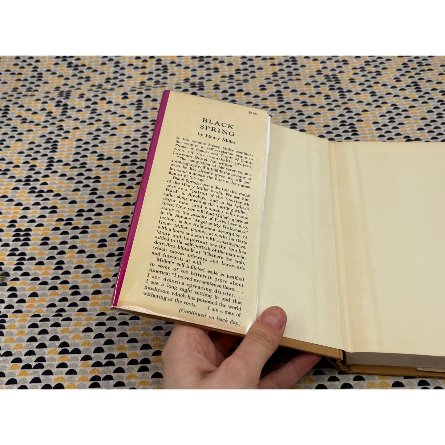 Black Spring - Henry Miller - 1963 Castle Books - Hardcover