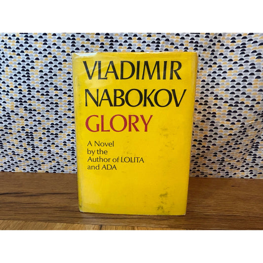 Glory - Vladimir Nabokov - Hardcover Edition - McGraw Hill