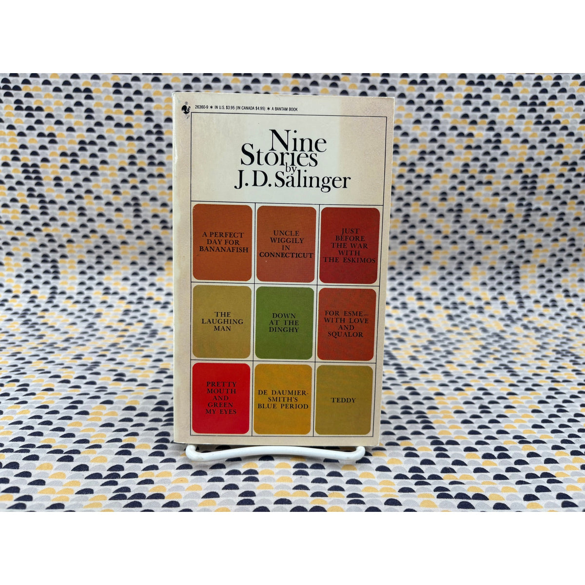 Nine Stories - J.D. Salinger - Vintage Paperback  - Bantam Books Edition