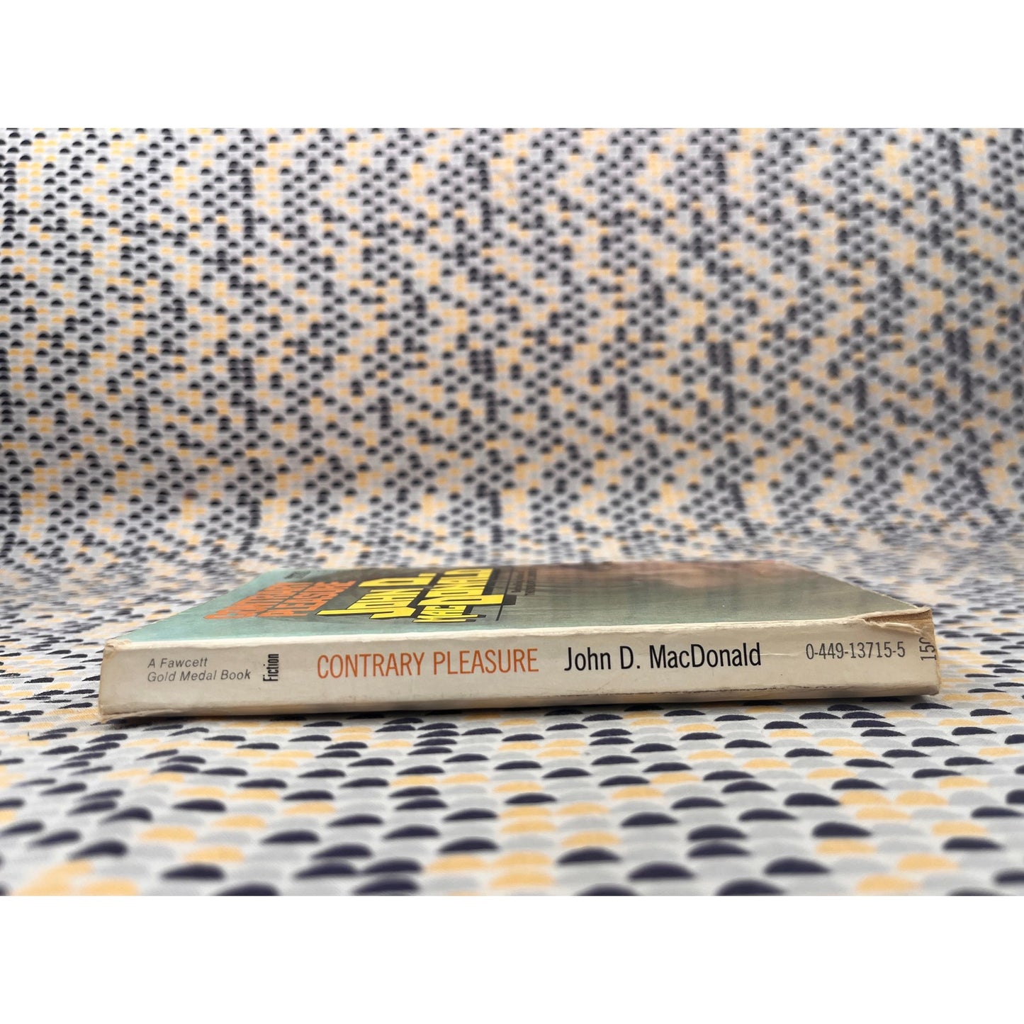 Contrary Pleasure - John D. MacDonald - Fawcett Gold Medal - Paperback