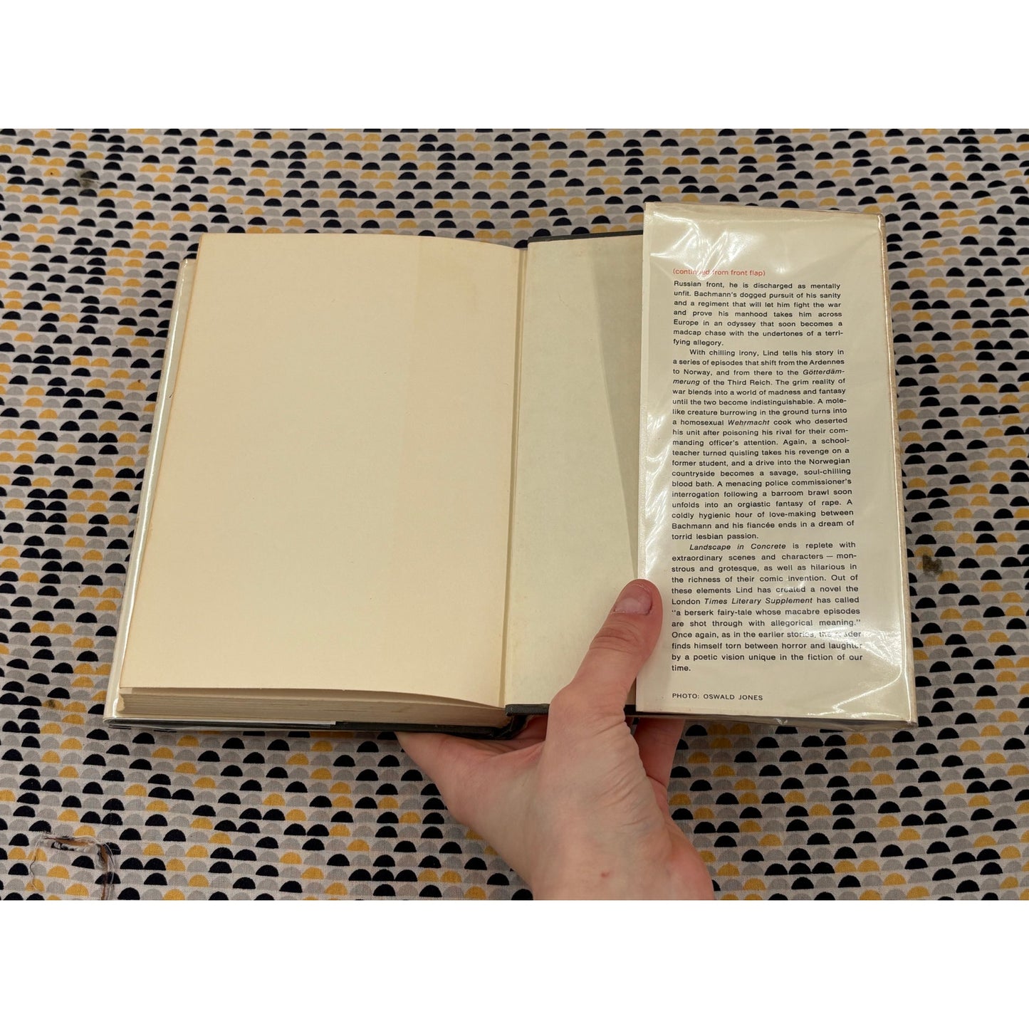 Landscape in Concrete - Jakov Lind - Grove Press - Hardcover - 1st Edition