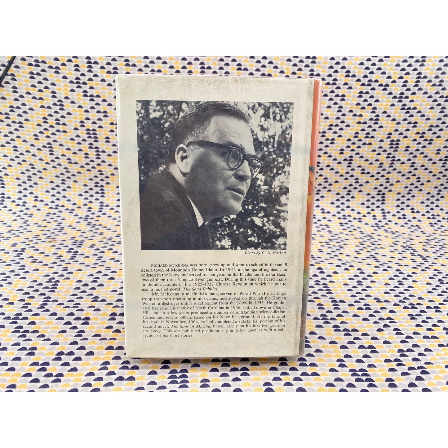 The Sand Pebbles - Richard Mckenna - Harper & Row - Hardcover - EX LIBRARY COPY
