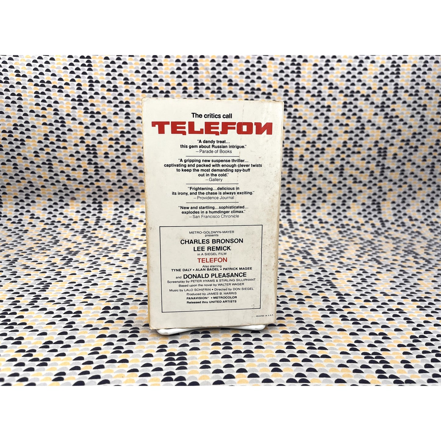 Telefon - Walter Wager - Warner Books -  Movie Tie-In Edition