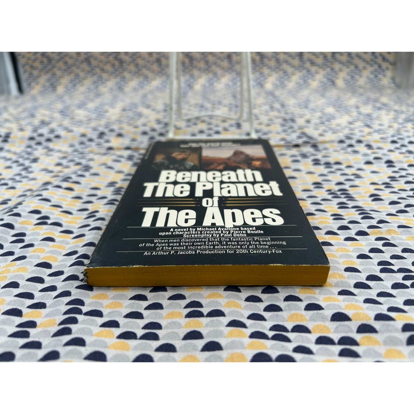 Beneath the Planet of the Apes - Michael Avallone - Vintage Paperback Book - 75 cent Bantam Books
