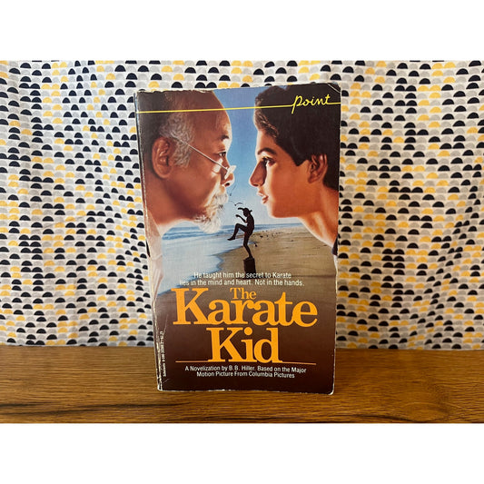 The Karate Kid - Movie Novelization - BB Hiller - Vintage Paperback - Point Fiction