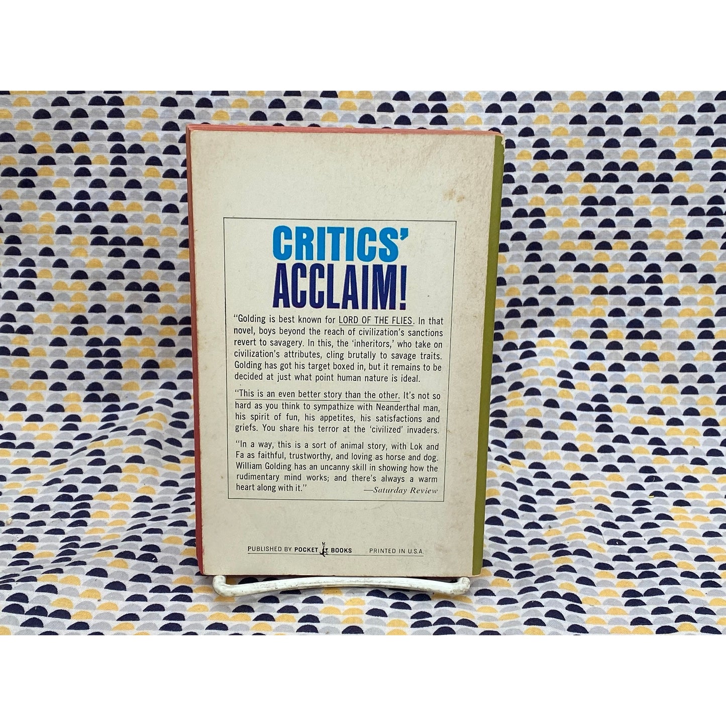 The Inheritors - William Golding - Vintage Paperback Book