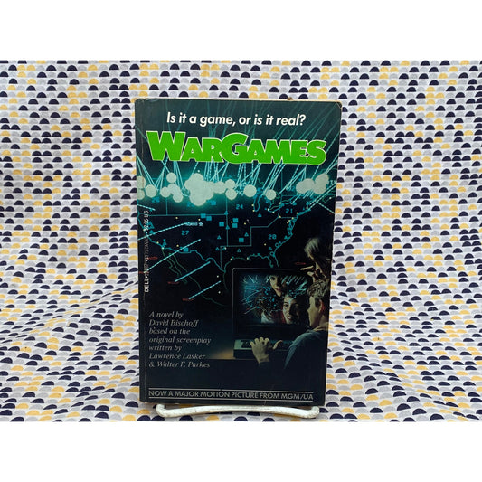 Wargames - David Bischoff - Movie Tie In Edition - Vintage Paperback Book - Dell Edition