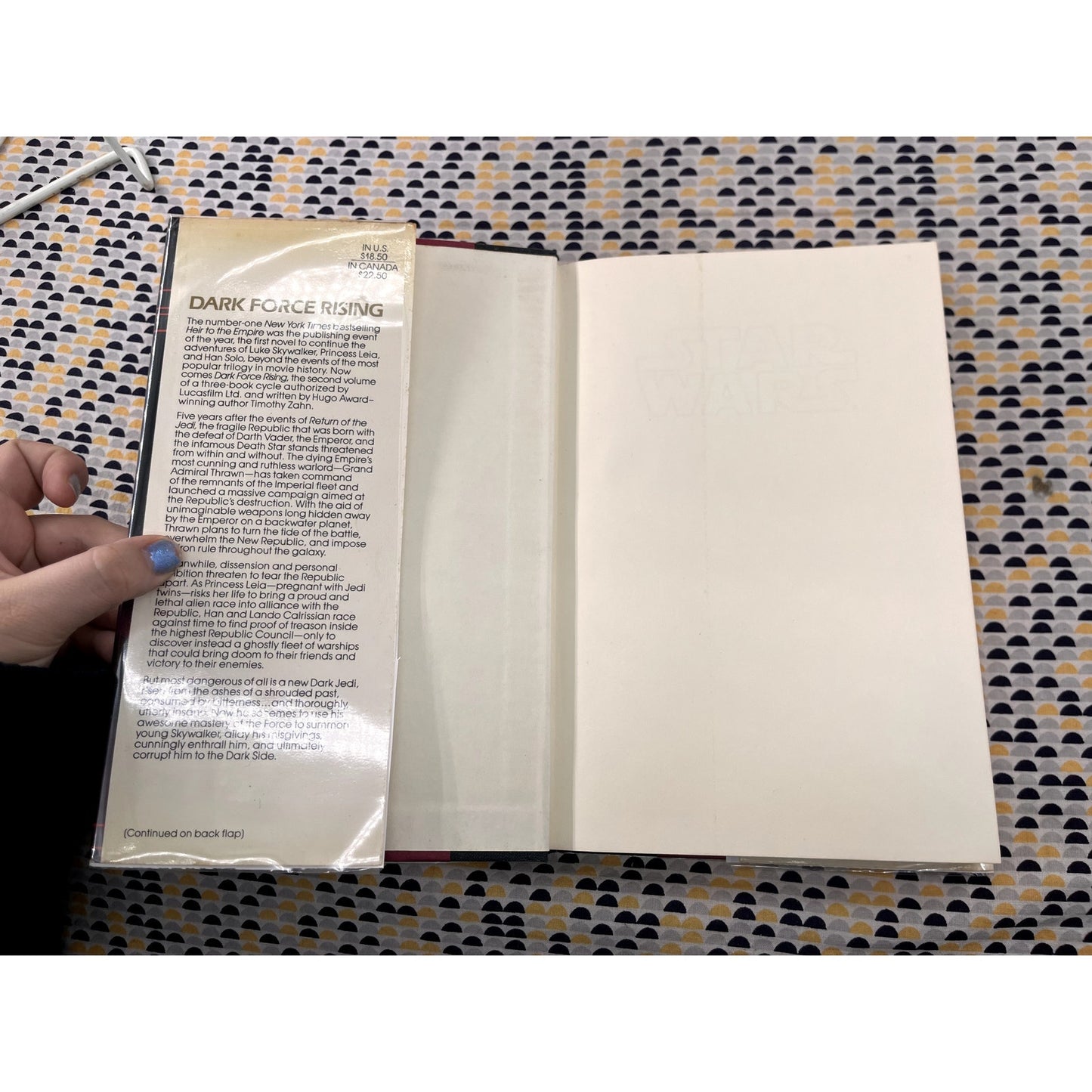 Star Wars 2: Dark Forces Rising - Timothy Zahn - Bantam Books - Hardcover