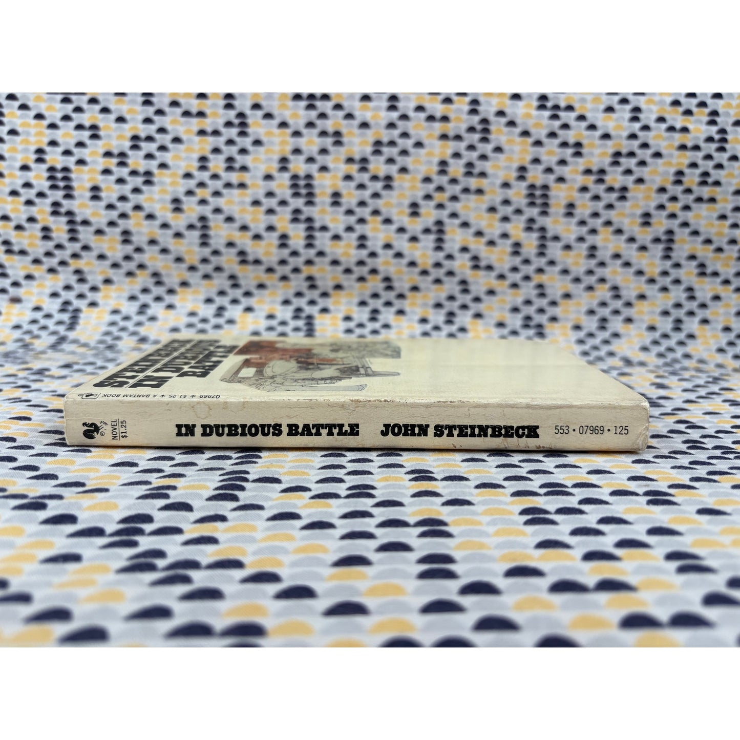 In Dubious Battle - John Steinbeck - Vintage Paperback Book - 95 cent Bantam Classic Edition