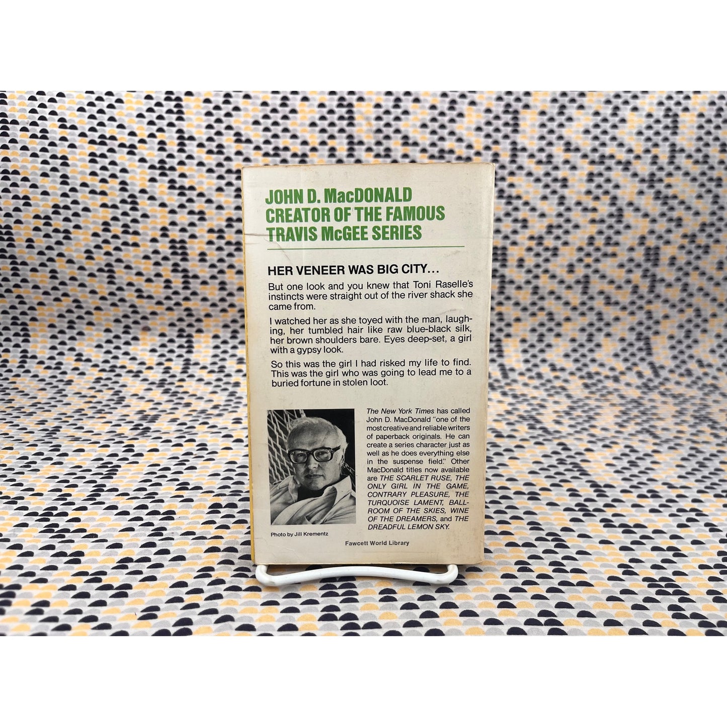 A Bullet For Cinderella - John D. MacDonald - Fawcett Gold Medal - Paperback