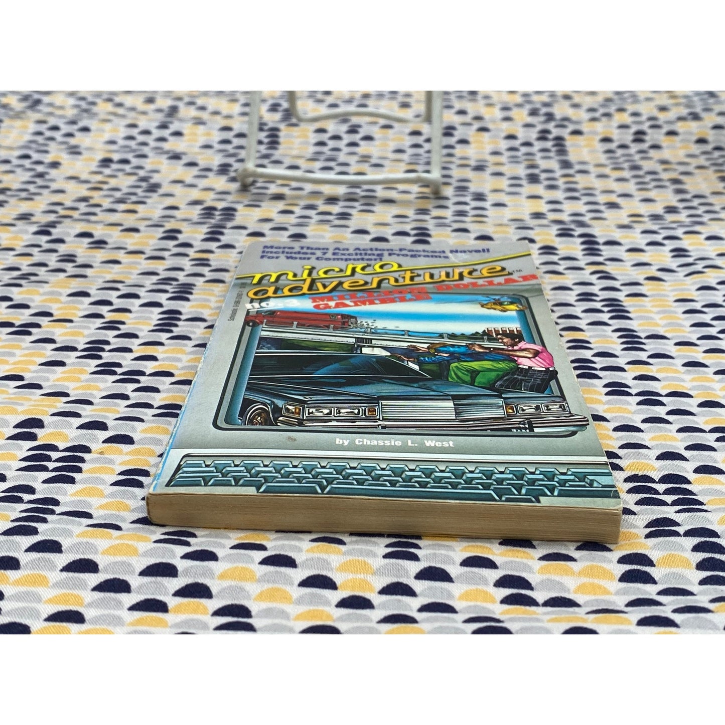 Micro Adventure No. 3: Million Dollar Gamble - Chassie L. West - Vintage Paperback Book - Scholastic Edition