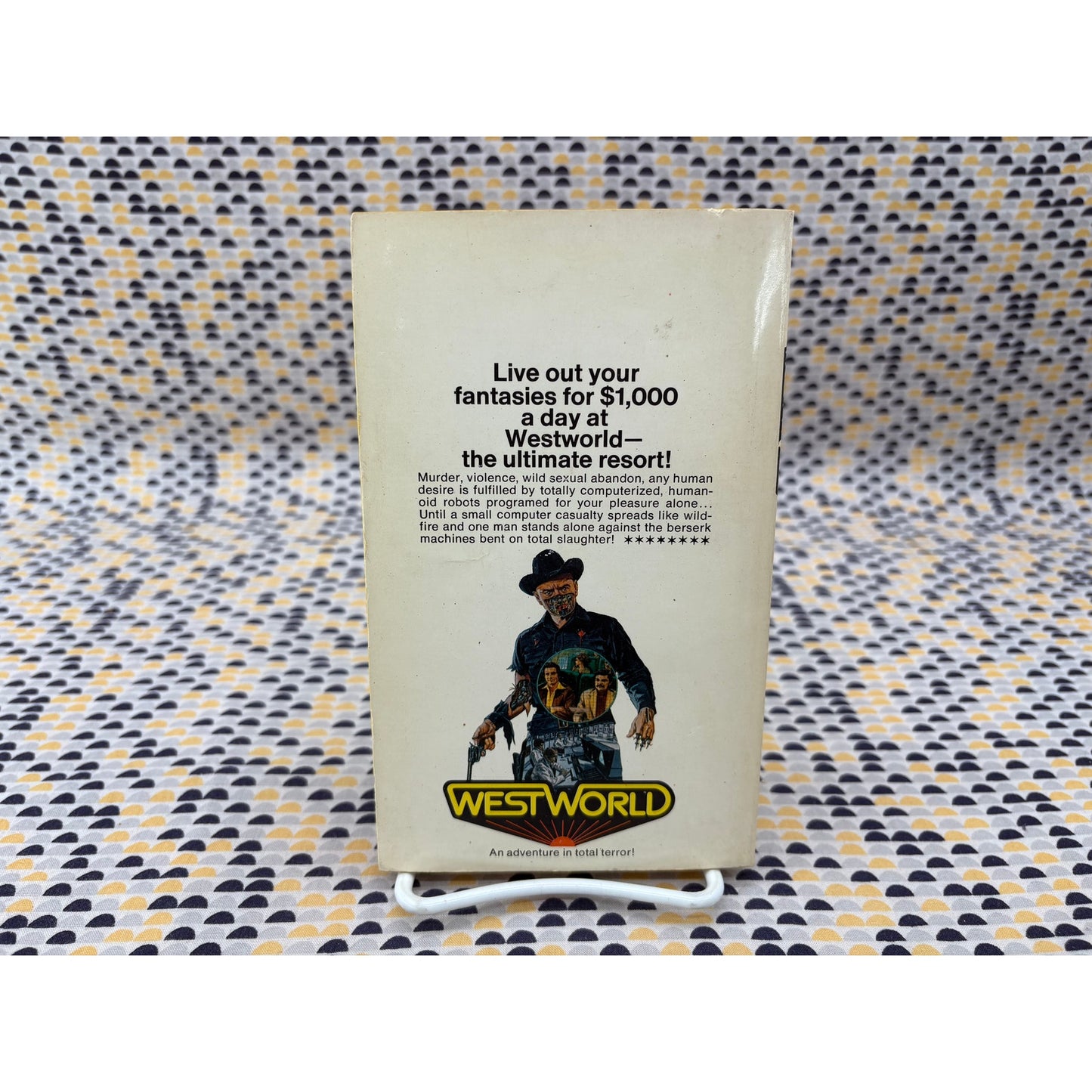 Westworld - Michael Crichton - Movie Tie In Edition - Bantam - Paperback