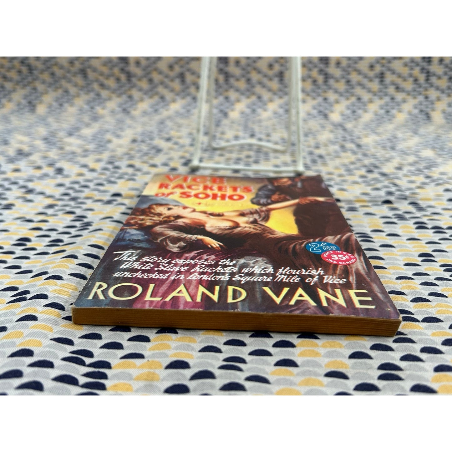 Vice Rackets of Soho - Archer Book 35 - Reginald Heade cover  - Vintage Paperbacks