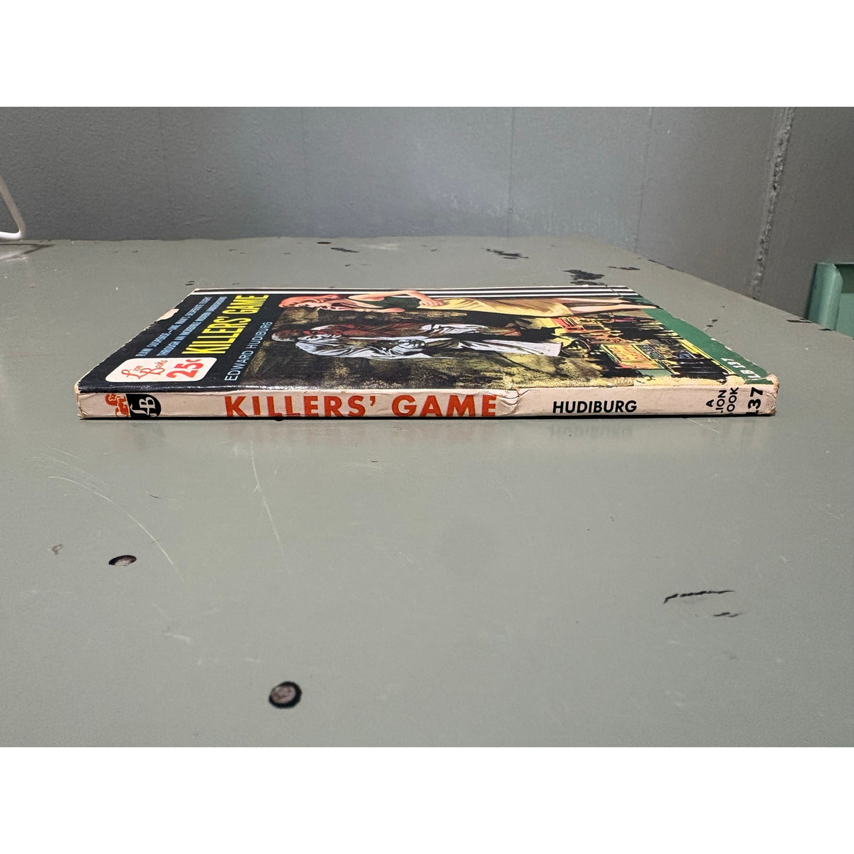 Killer's Game - Edward Hudiburg - Lion 137 - Vintage Paperbacks