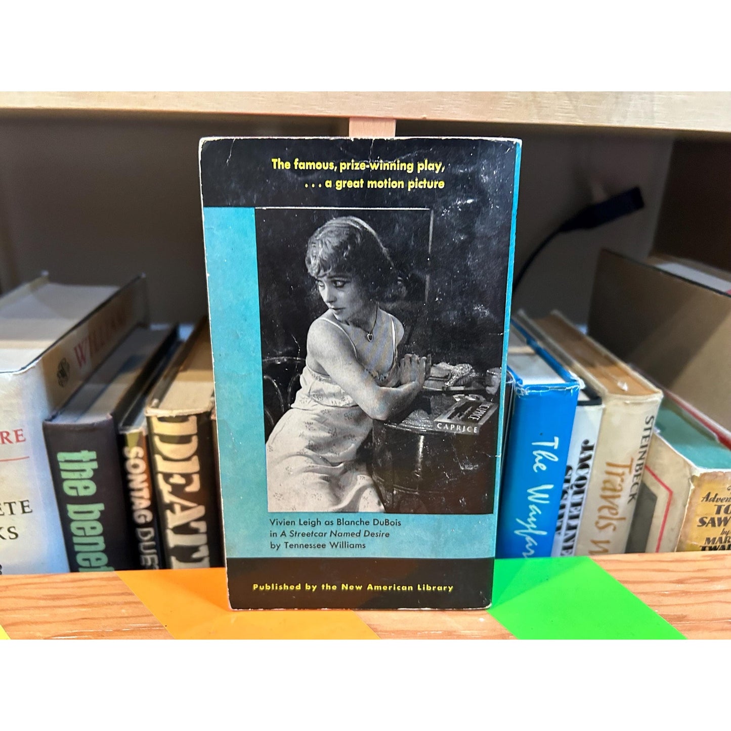 A Streetcar Named Desire - Tennessee Williams - Vintage Paperback Book- Signet Edition