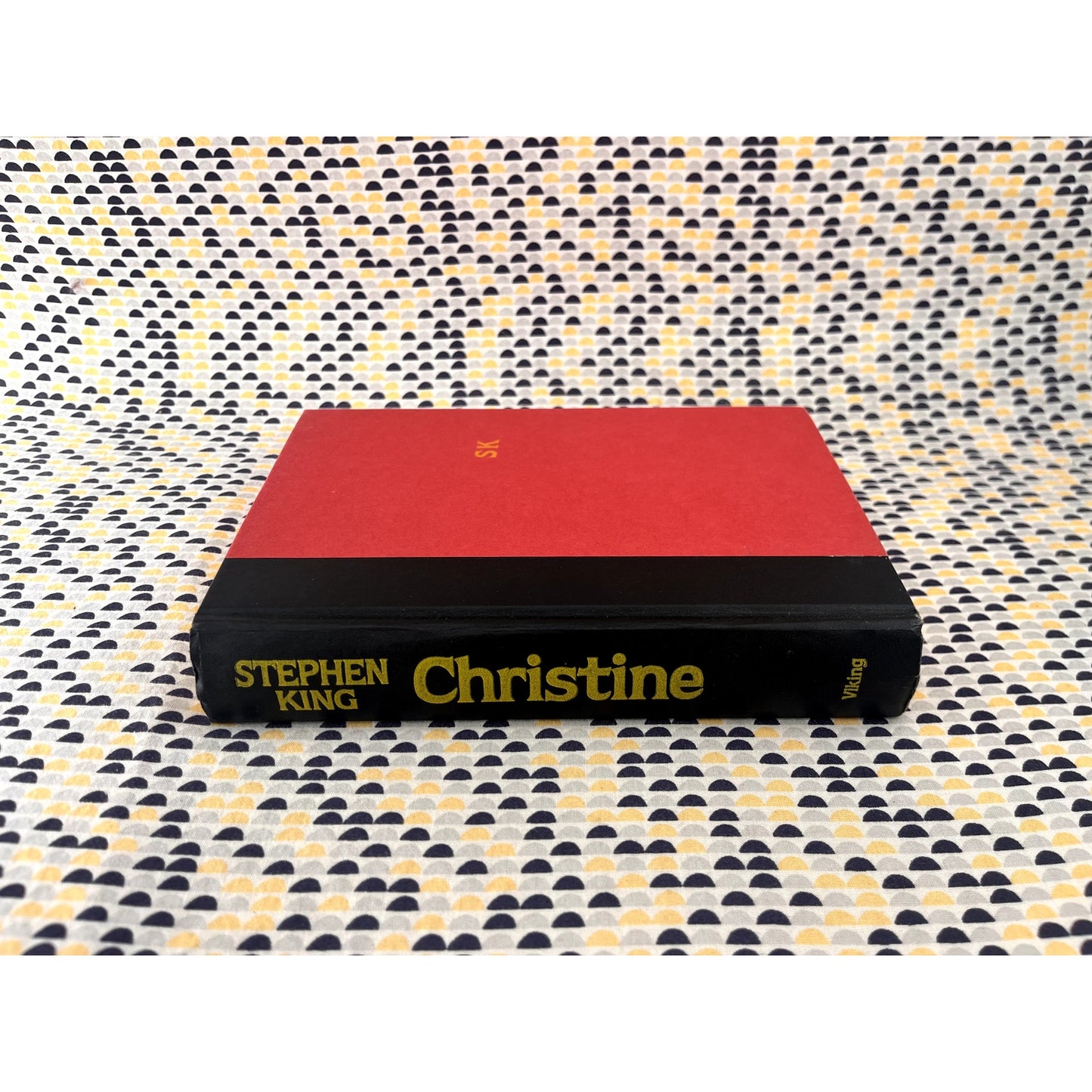 Christine - Stephen King - Vintage Hardcover Book - Viking Club Edition