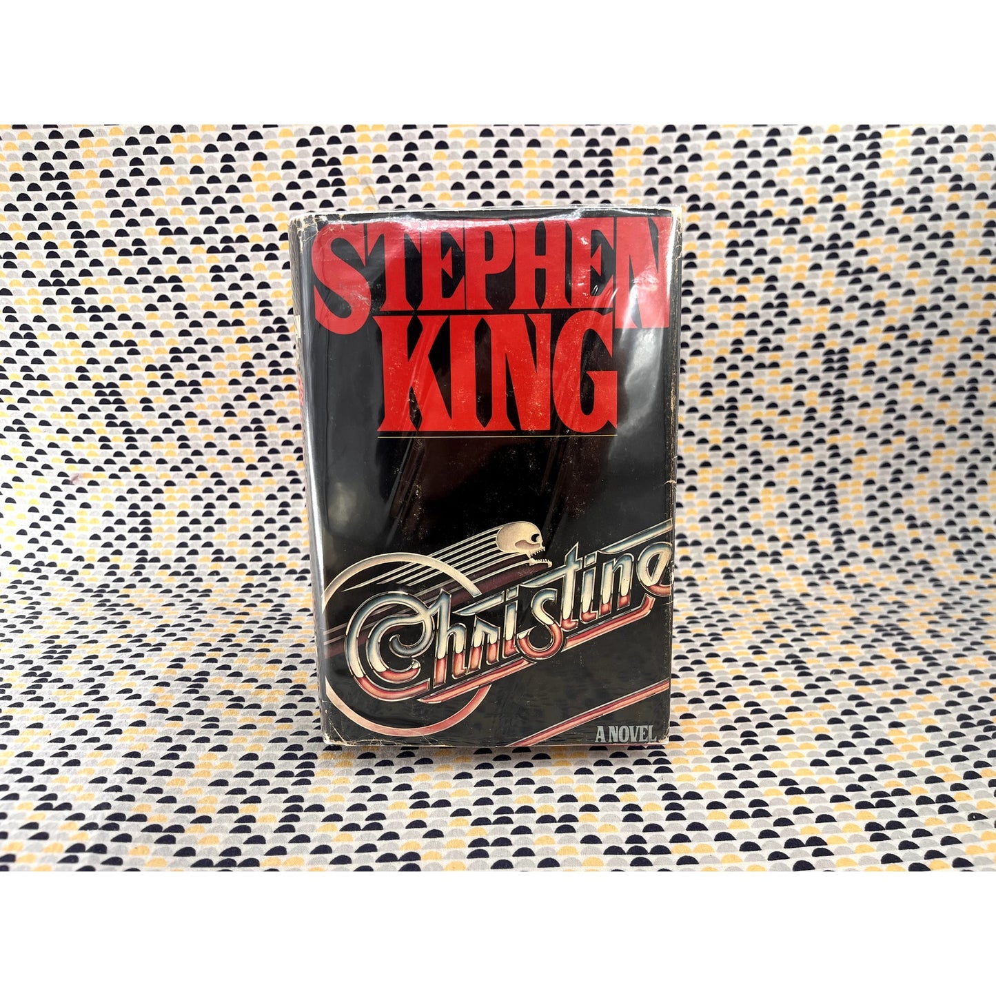 Christine - Stephen King - Vintage Hardcover Book - Viking Club Edition