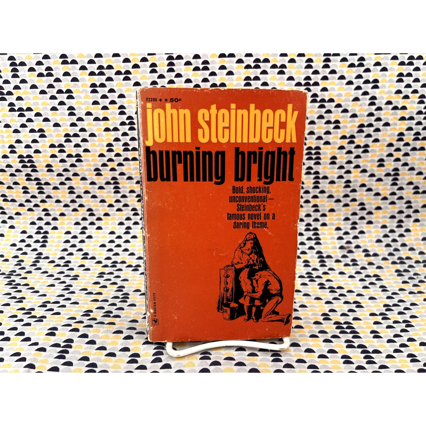 Burning Bright - John Steinbeck - Vintage Paperback Book Bantam Books Edition