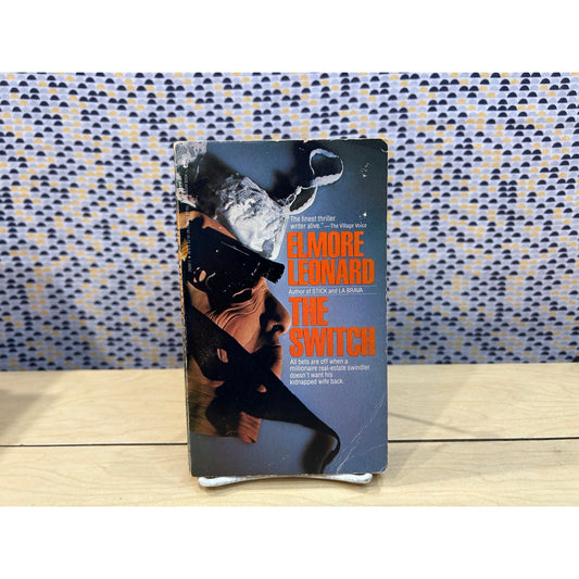 The Switch - Elmore Leonard - Vintage Paperback Book - Bantam Edition
