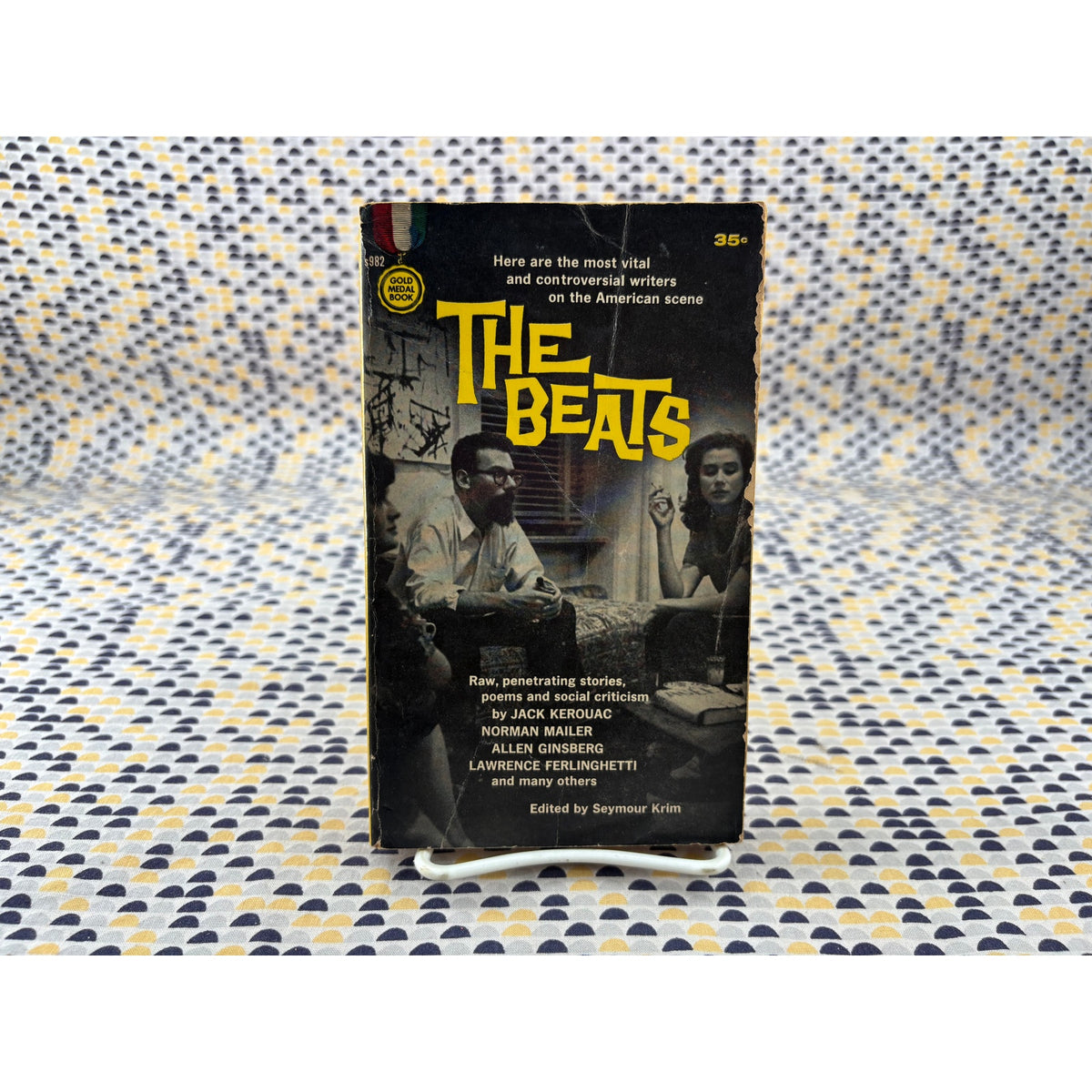 The Beats - Edited by Seymour Krim - Kerouac - Mailer - Ginsberg - Vintage Paperbacks