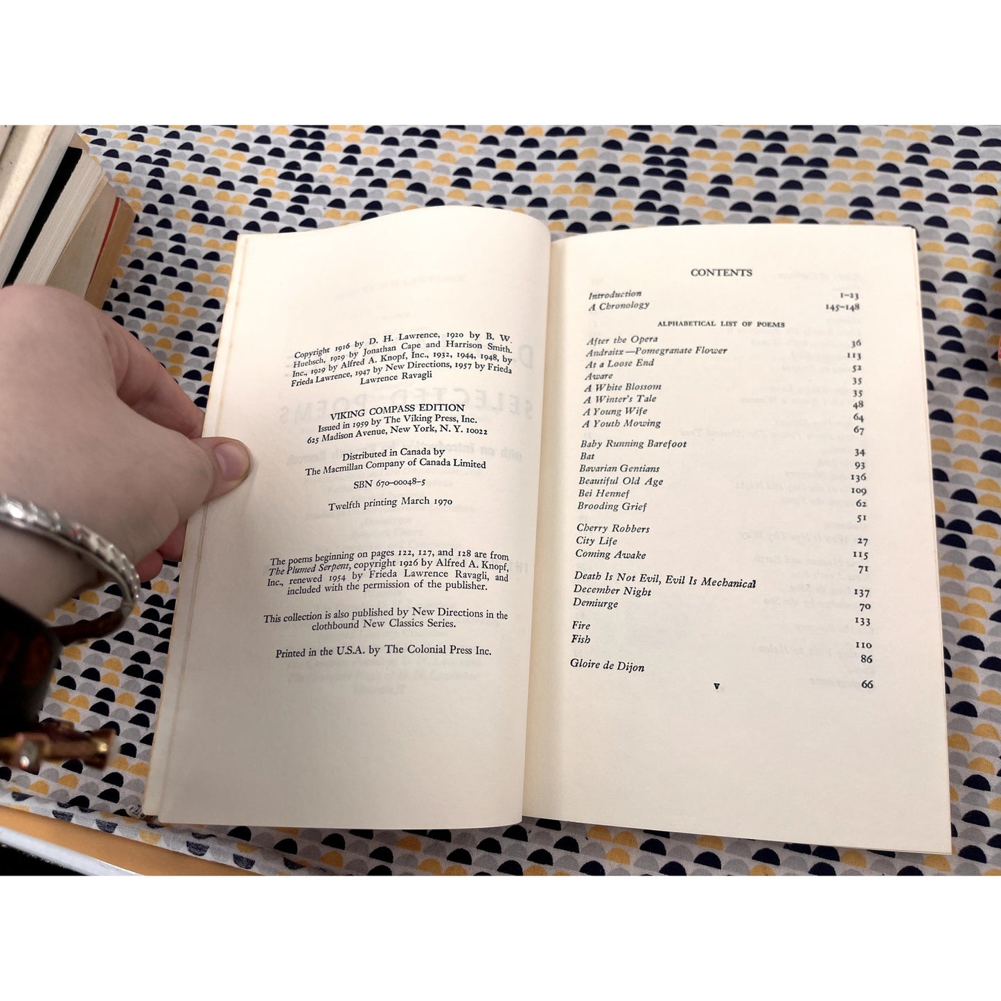 Selected Poems - D. H. Lawrence - Viking Compass - Paperback