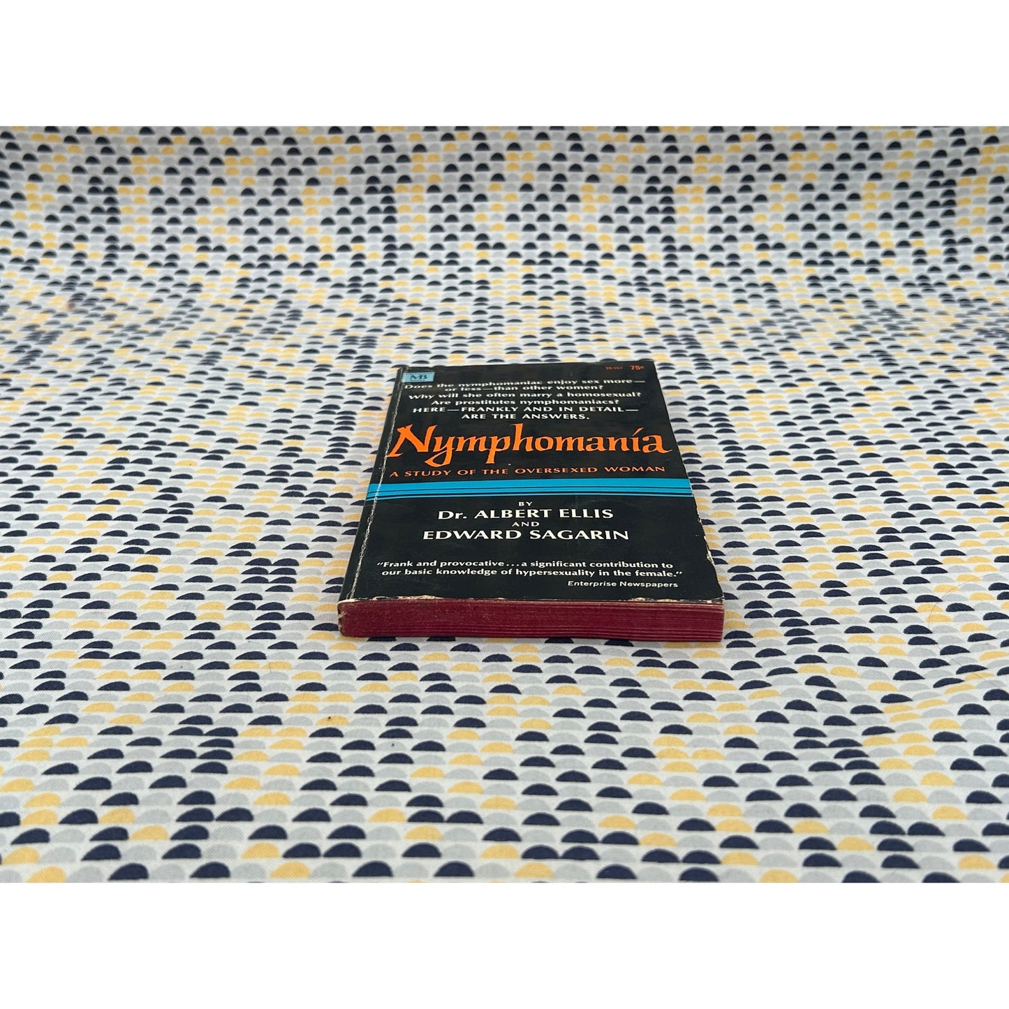 Nymphomania - Dr Albert Ellis - Edward Sagarin - Macfadden Books - Paperback