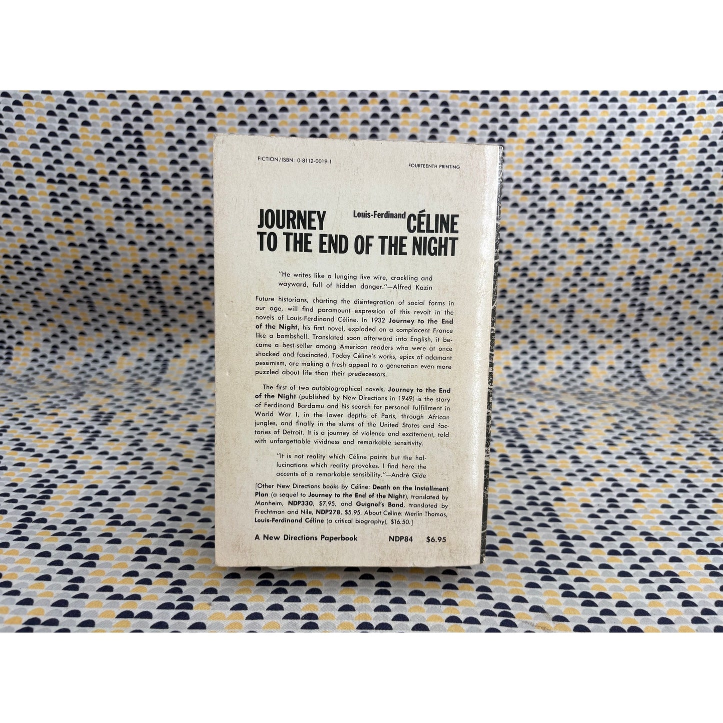 Journey To The End Of The Night - Celine - New Directions - Paperback