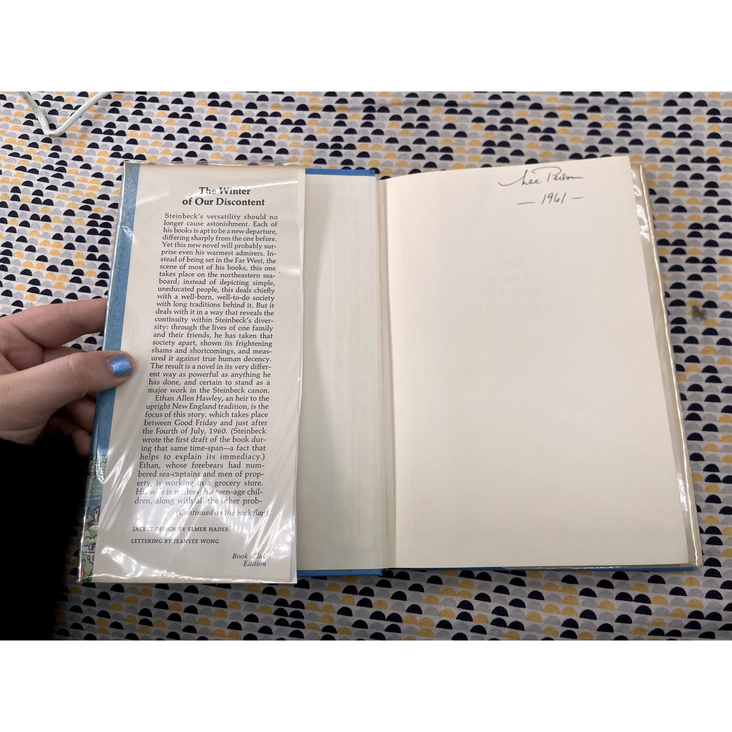 The Winter of Our Discontent - John Steinbeck - Viking Press - Hardcover