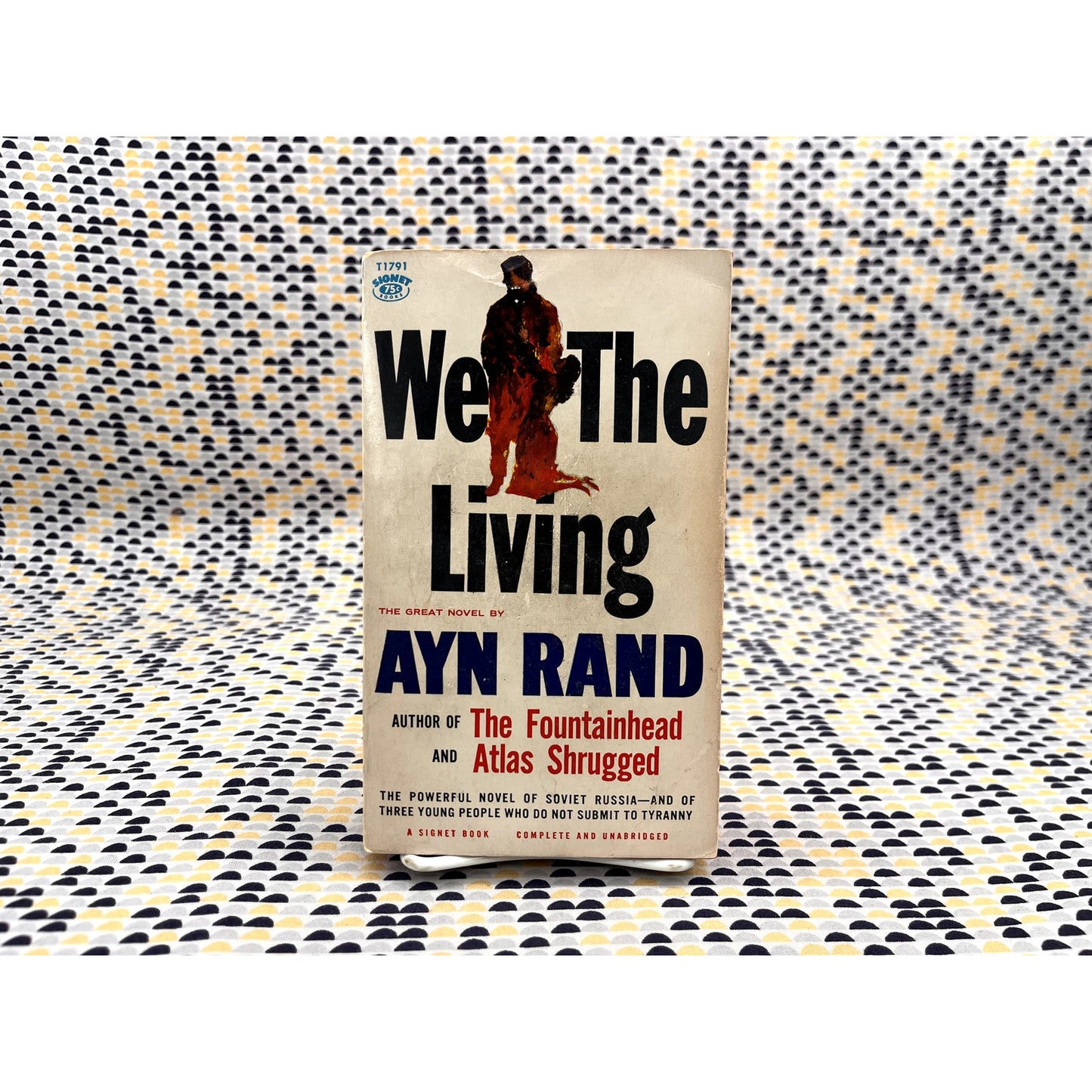 We The Living - Ayn Rand - Vintage Paperback Book - Signet Edition