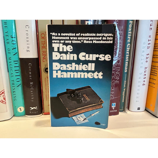 The Dain Curse - Dashiell Hammett - Vintage Paperback Book