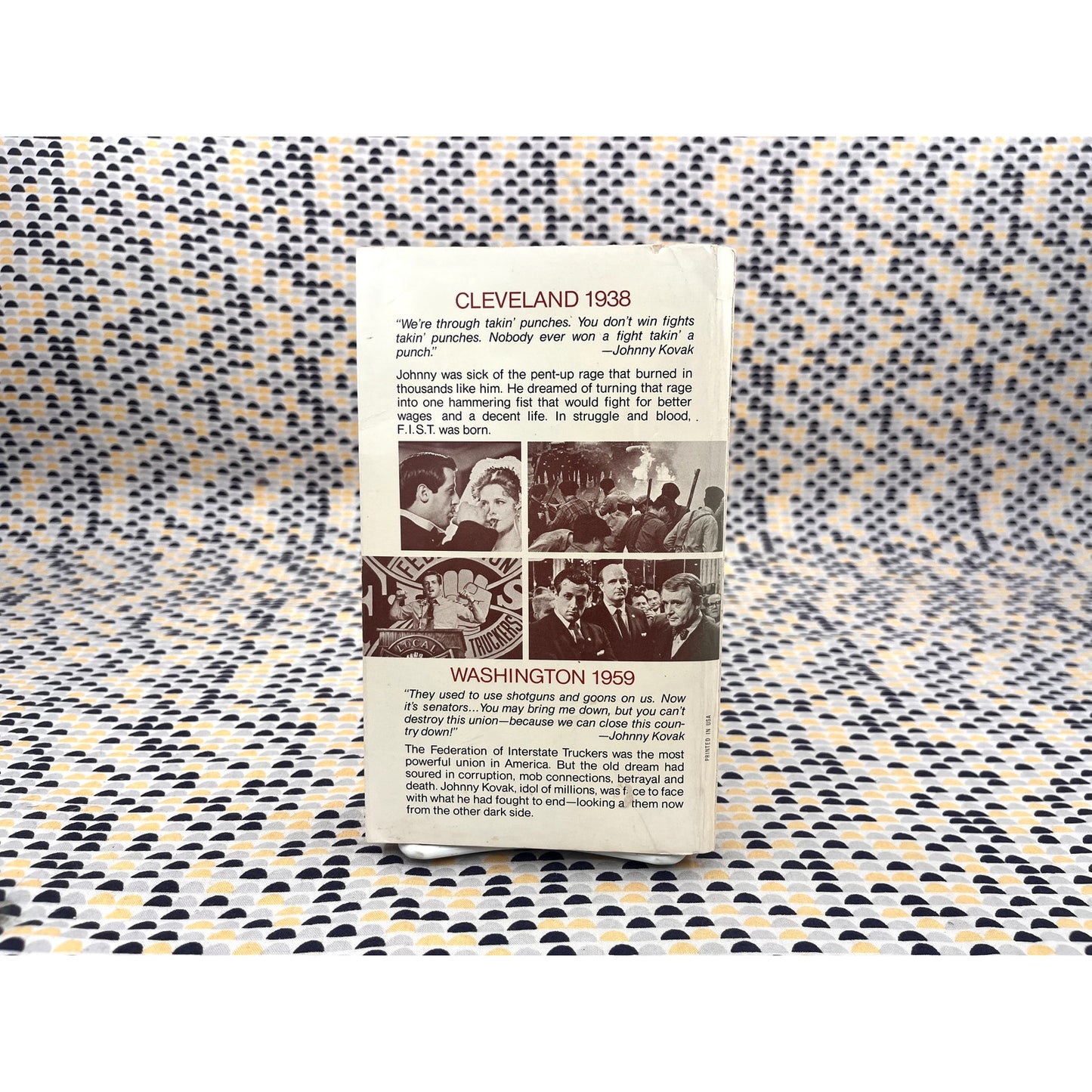 F. I. S. T. - Joe Eszterhas - Dell Books - Movie Novelization - Stallone