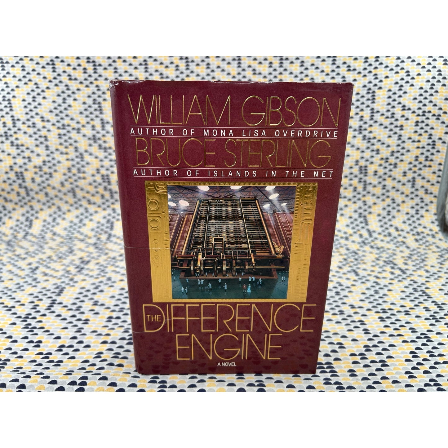 Difference Engine  - William Gibson and Bruce Sterling - Hardcover - Bantam Spectra - 1st Edition, 1st Print