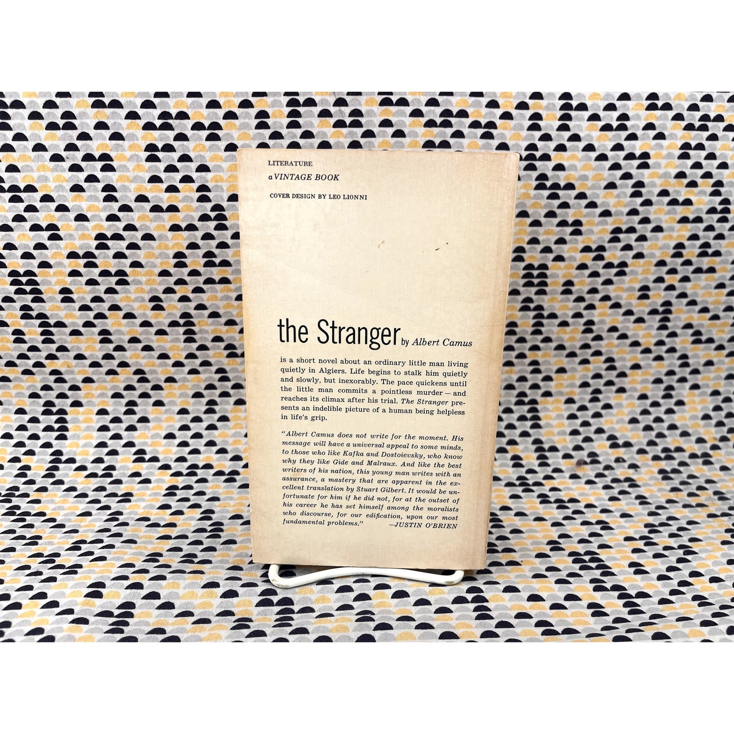 The Stranger - Albert Camus - Vintage Paperback Book
