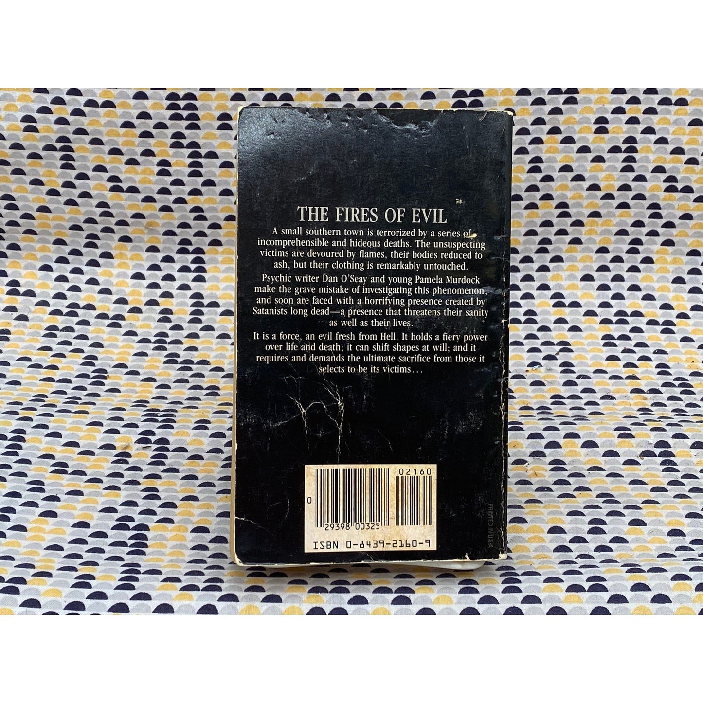 The Burning - Jeff Fain - Vintage Paperback Book - Leisure Books Edition