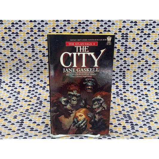 The City - Jane Gaskell - The Atlan Saga #4 - Vintage Paperback- Daw Edition