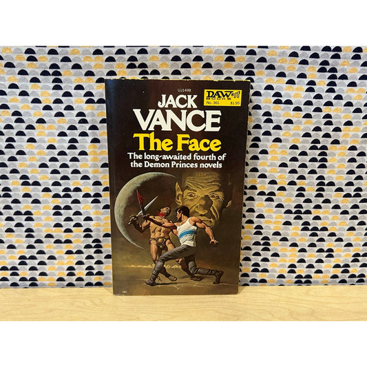 The Face - Jack Vance - Vintage Paperback Book - Daw Edition