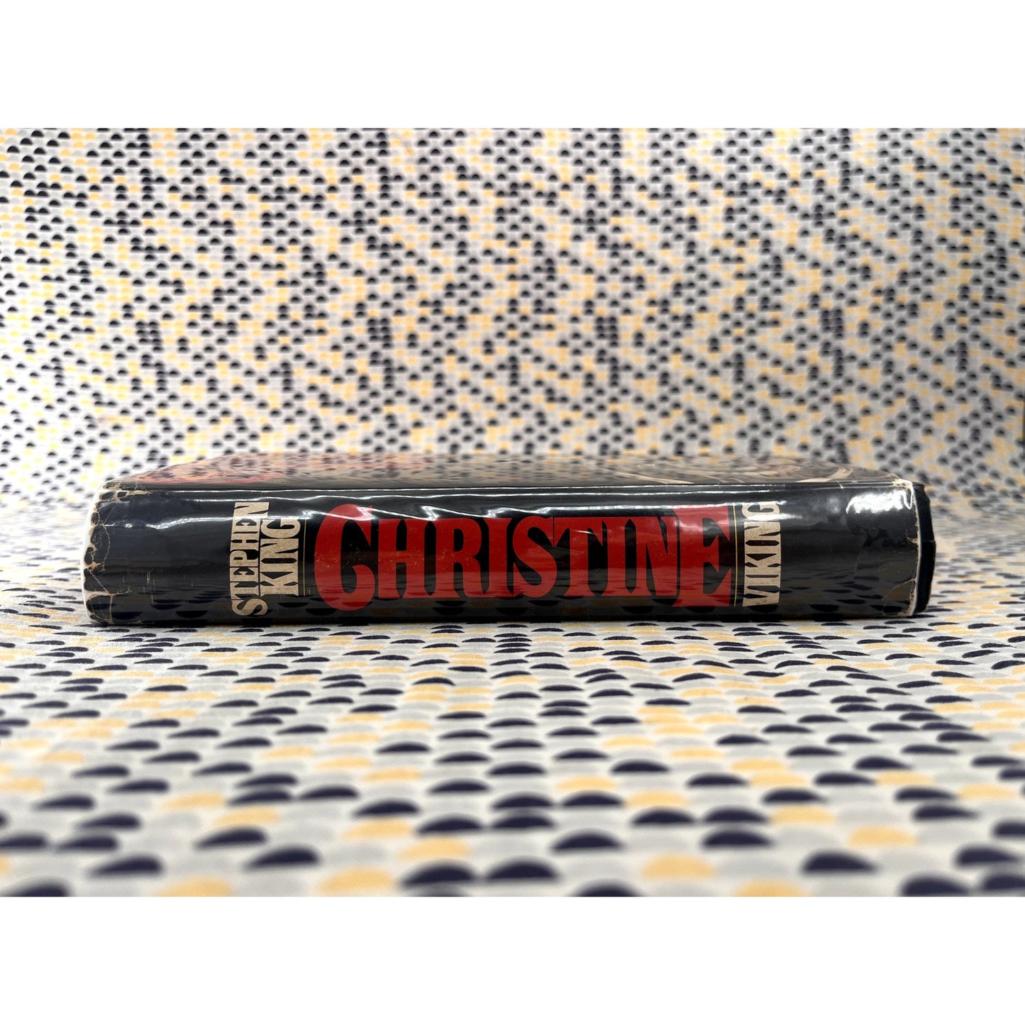 Christine - Stephen King - Vintage Hardcover Book - Viking Club Edition