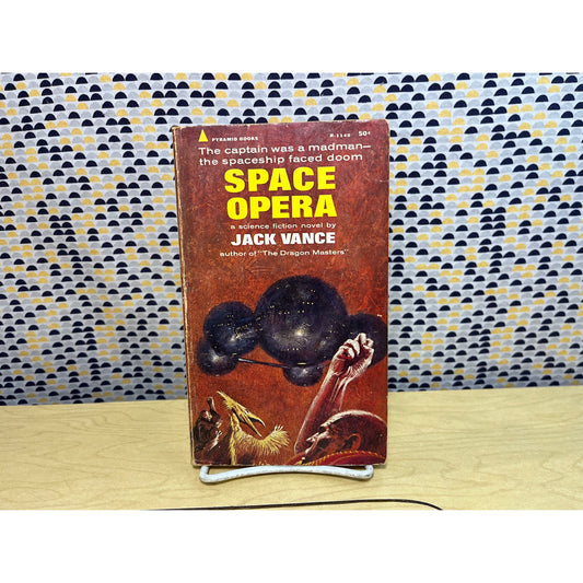 Space Opera - Jack Vance - Vintage Paperback Book - Pyramid Books Edition