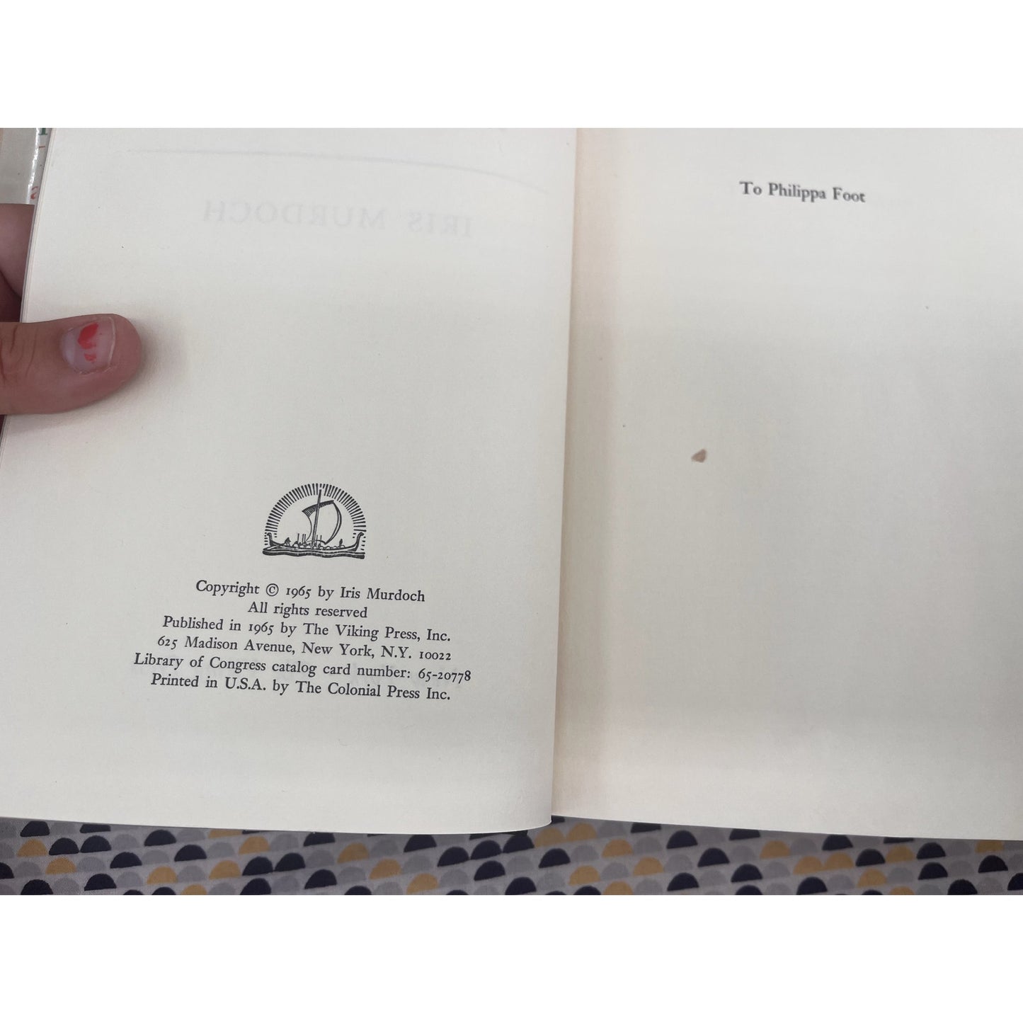 The Red and the Green - Iris Murdoch - Viking Books - Hardcover - 1st Edition