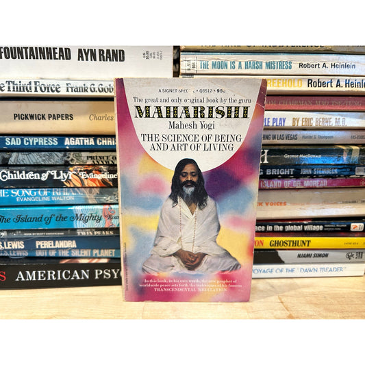 The Science Of Being And Art Of Living - Mahesh Yogi Maharishi - Vintage Paperback Book - Signet Edition