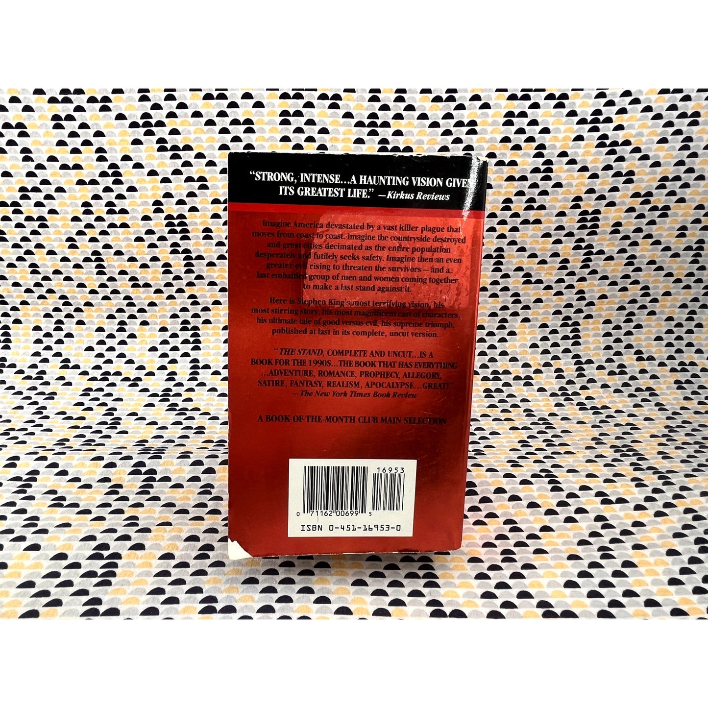 The Stand - Stephen King - Vintage Paperback Book - Signet Books - 1st Printing