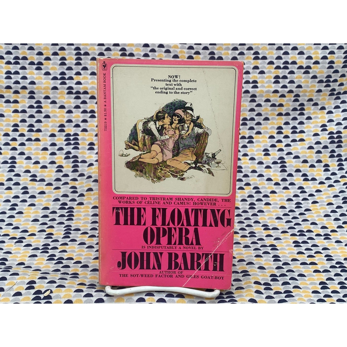 The Floating Opera - John Barth - Vintage Paperback Book - Bantam Edition