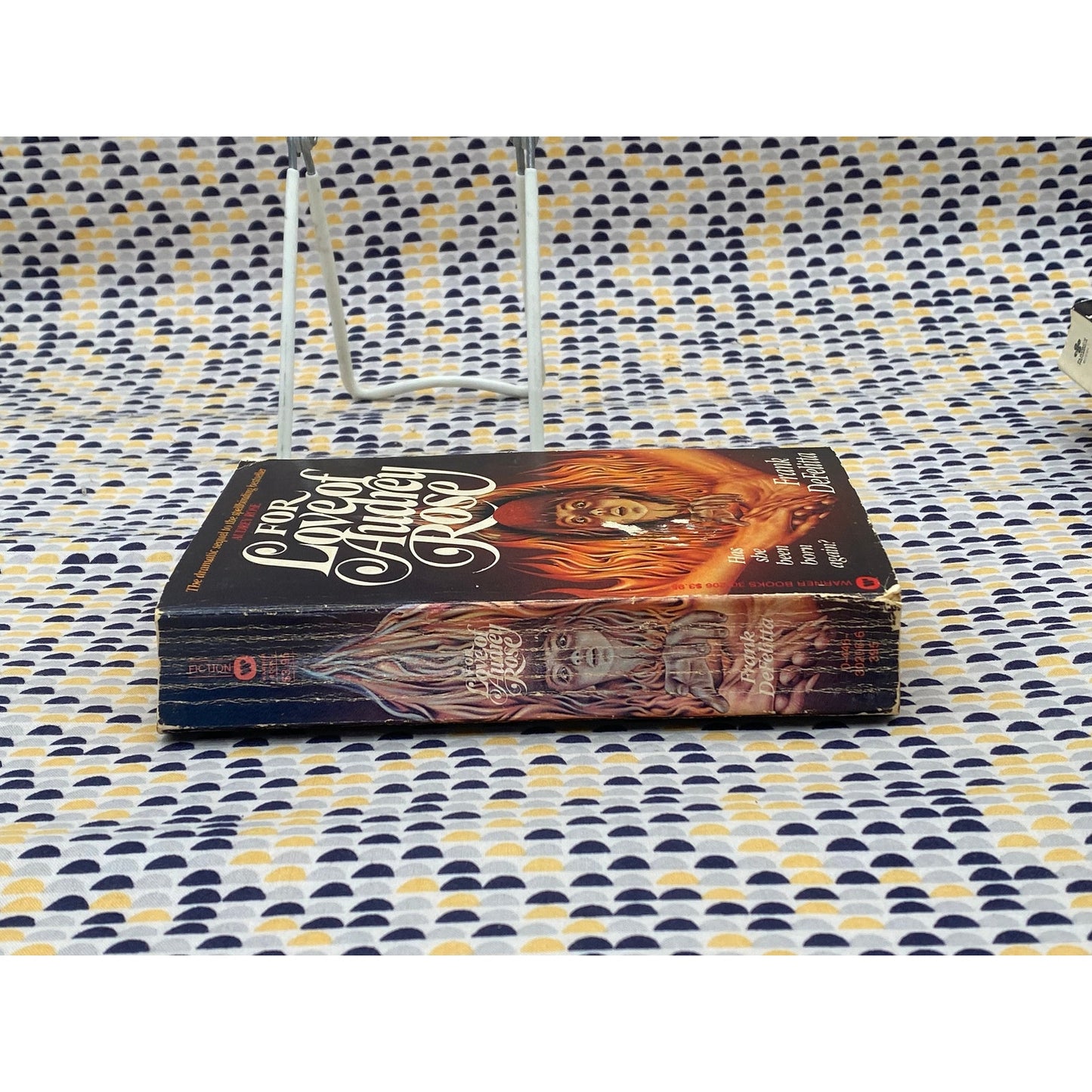 For Love Of Audrey Rose - Frank DeFelitta - Vintage Paperback Book - Warner Books Edition