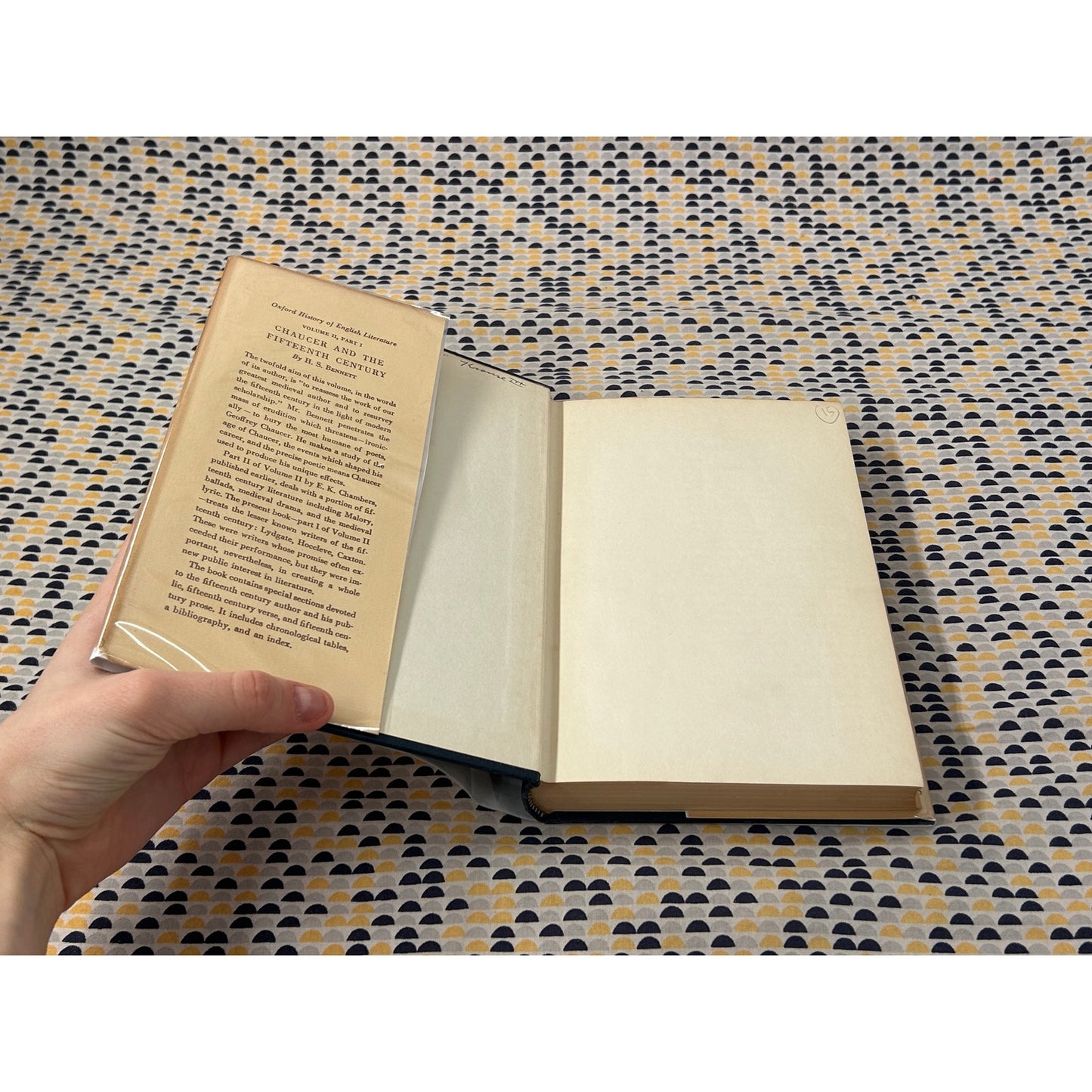 Chaucer and the Fifteenth Century - H.S. Bennett - Oxford - Hardcover