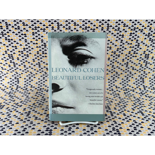 Leonard Cohen - Beautiful Losers - Vintage Paperback Book