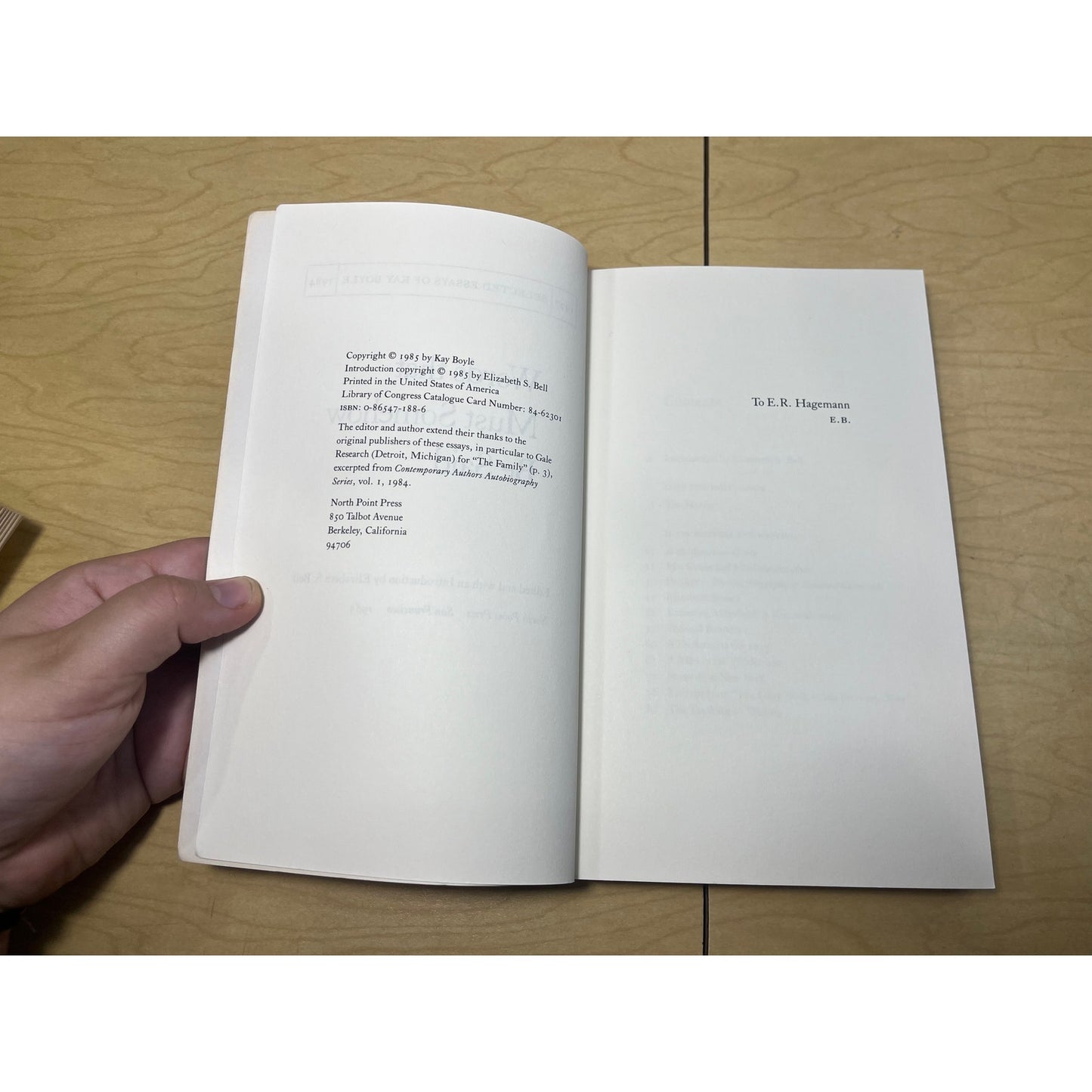 Words That Must Somehow Be Said - Kay Boyle - North Point Press - Paperback