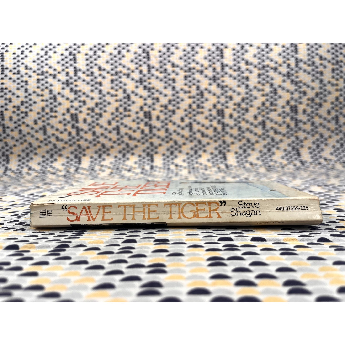 Save The Tiger - Steve Shagan - Dell Books - Movie Tie-In Edition