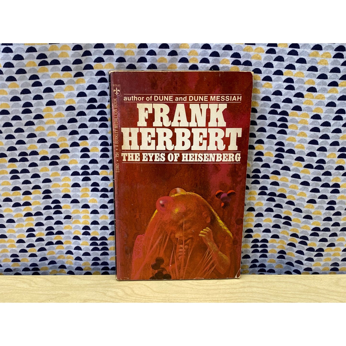 The Eyes of Heisenberg - Frank Herbert - Vintage Paperback Book - 75 cent Berkley Medallion Edition