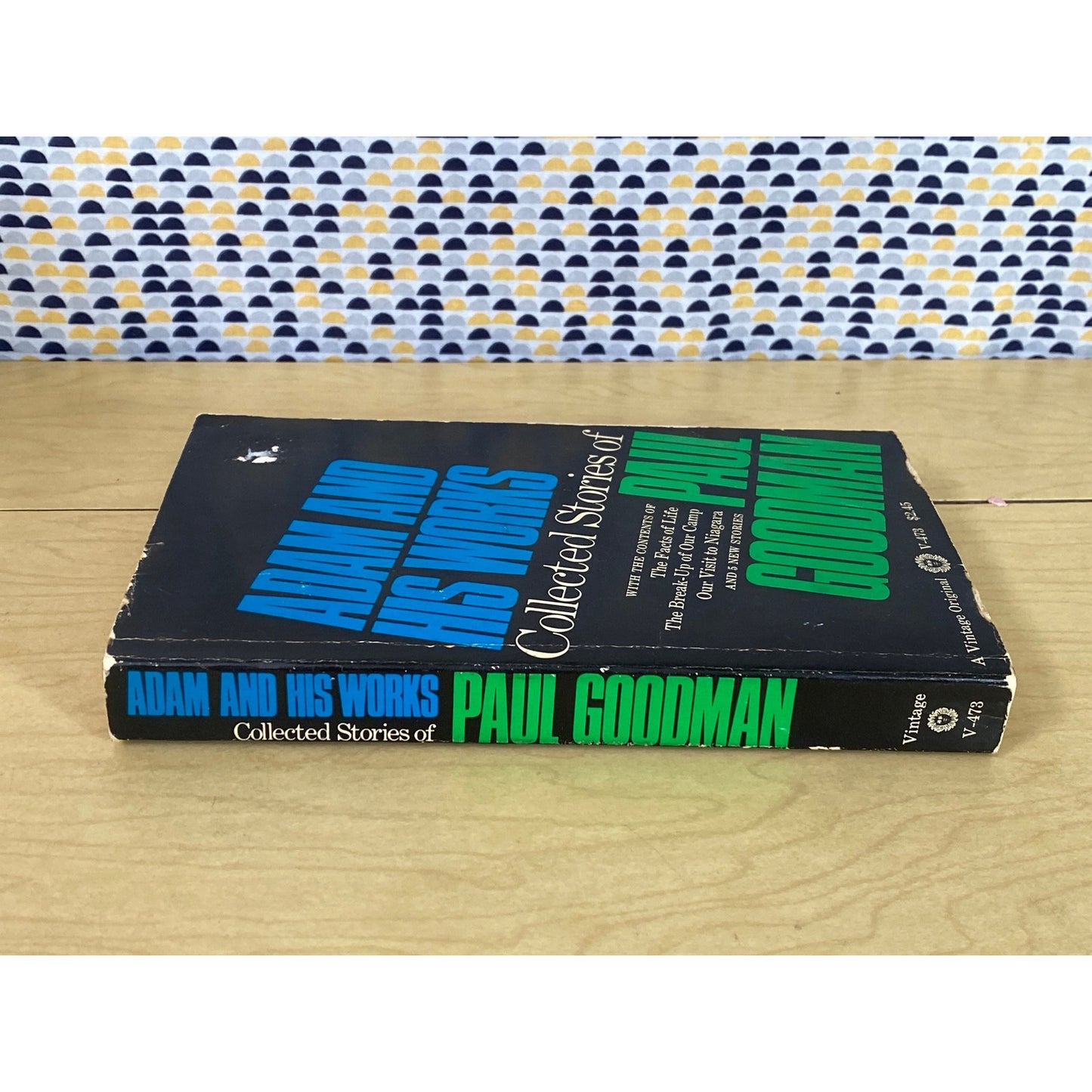 Adam and His Works - Collected Stories - Paul Goodman - Vintage Paperback Book